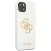 Guess Guhcp13Sls4Ggwh Iphone 13 Mini 5,4 Biały/White Hard Case Silicone 4G Logo