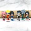 6pcsset Naruto Action Figures Pvc Miniatures Desktop Ornament Fans Gift Collect