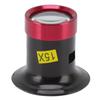 Watchmaker Loupe 15X Aluminum Alloy Professional Jewelers Loupe Magnifier for Watch Repair