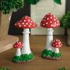 Уличные имитации грибов для ландшафта виллы, сада, двора скульптур, детского сада, украшения растений