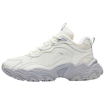 Метеор Синтетическая кожа Плюшевые удобные нескользящие теплые повседневные туфли среднего размера женские повседневные туфли белые серые 122448986-2