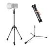 Hemmotop Light Stand Photography Ultra Light Reverse Foldable Strobe Stand 3 Legs Spread Angle Low Angle Photography Lighting Stand Photography