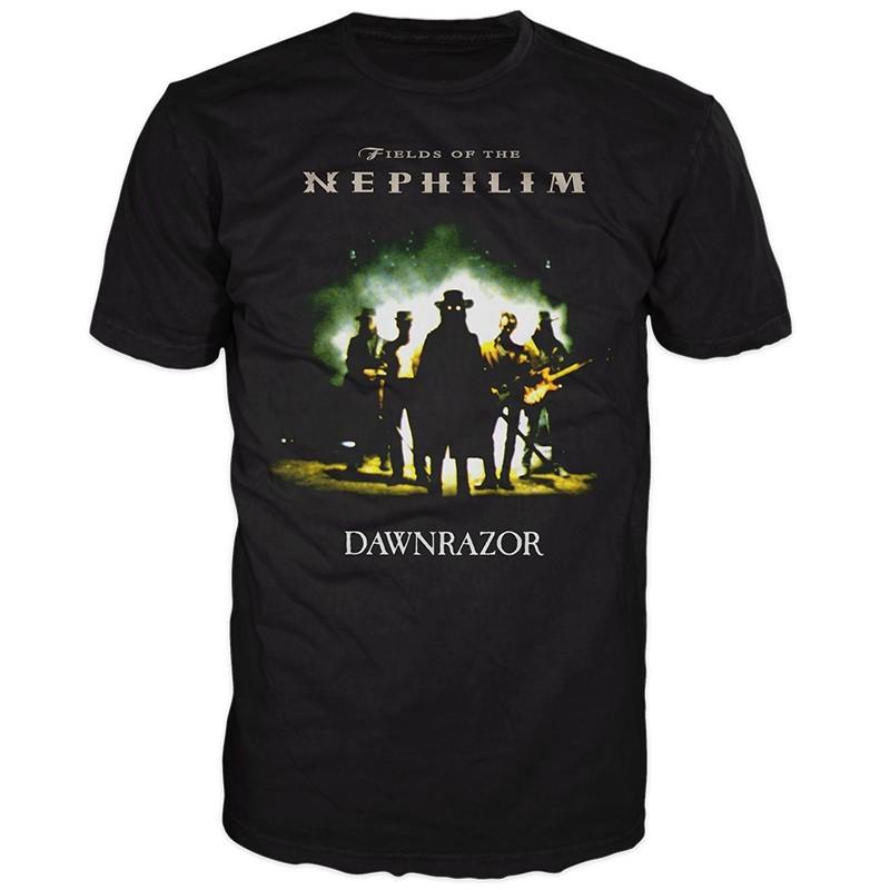 Fields Of The Nephilim Футболка Dawnrazor Черная Унисекс S-5XL 1R0061