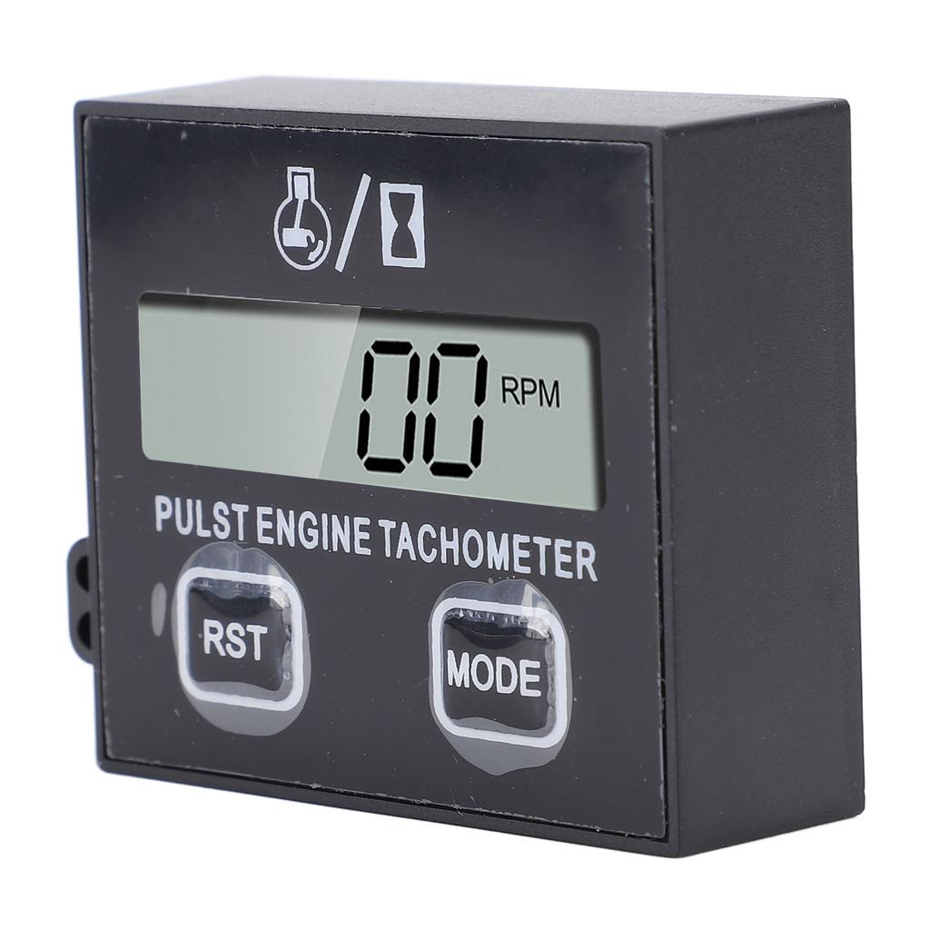 Тахометр для малого двигателя Водонепроницаемый Цифровой дисплей Тахометр для бензопилы для мотоцикла Гольф-карта
