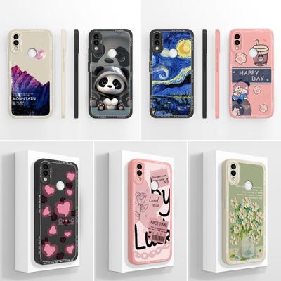 Для Redmi Note 7 8 9 Pro Plus 7S 9T 9S Чехлы Shell Cute Chubby Panda Эстетический стиль Супер Ударопрочный Мягкий Жидкий Силиконовый Бампер Чехол Для Redmi Capa