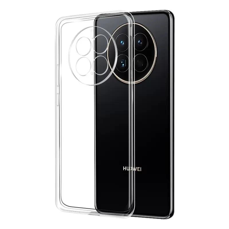 Чехол для Huawei Mate 50 Pro, автомобильный магнитный кожаный чехол, мягкая рамка, чехол для Mate 50 Pro Mate50 Pro, чехлы для телефонов, капа