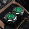 Car LED Ashtray Atmosphere Light Ashtray For VW Golf Amarok T5 Phaeton GTI ID3 Car Flame Retardant Cigarette Holder Cup keychain zh6
