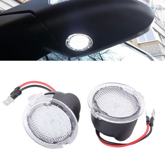 2 шт. Автомобильная светодиодная лампа для бокового зеркала с лужей для Ford Fusion Flex Mondeo