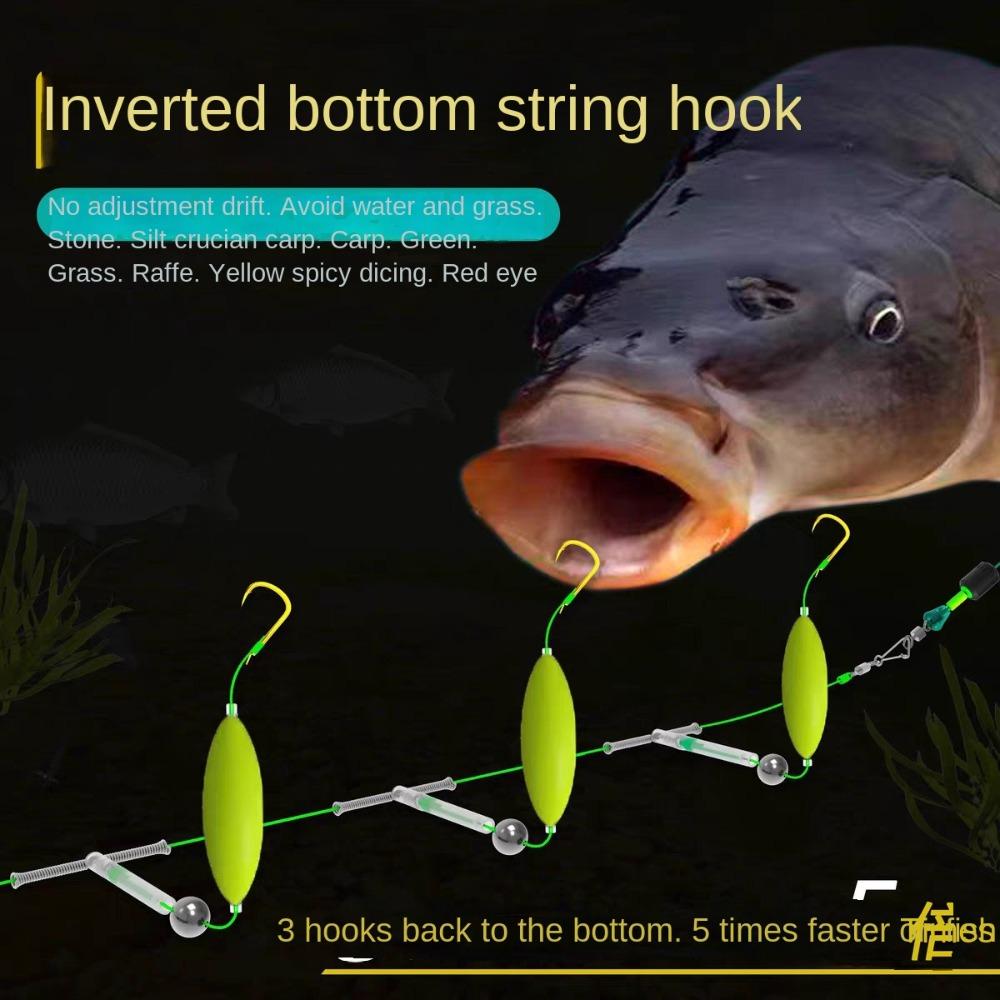 Automatic Flipping Fishing Hair Rigs Hook Suspension Carp Rigs Fishing Lure Fishing Tackle