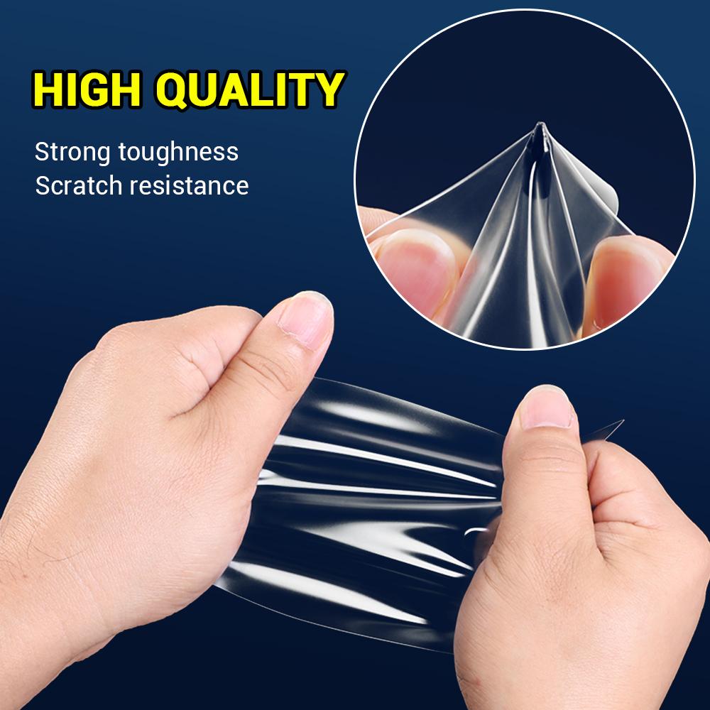 8Pcs Transparent Car Door Stickers Scratches Resistant Car Handle Film For Skoda Octavia Rapid Karoq Fabia Kamiq Kodiaq Superb