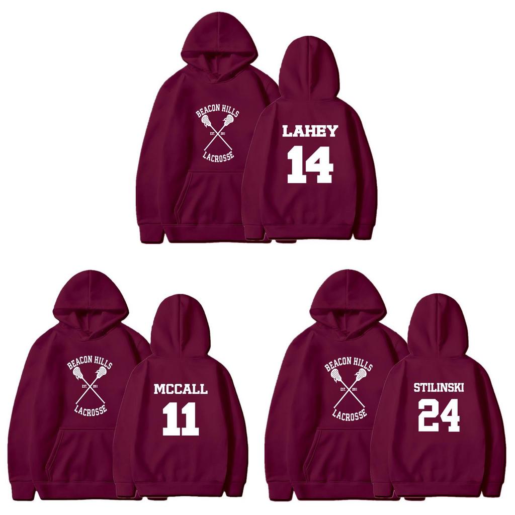 Urban Style Men's Hooded Sweatshirt With Letter Print Cozy Fleece Long Sleeve