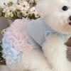 Cute Pet Mesh Dress Comfortable Pet Clothes Pet Costumes Dog Princess Skirt  Pet Supplies