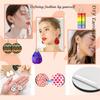 Thermal Transfer Earrings Sets with Earring Hooks Ear Plugs Jump Rings Kraft Paper Sublimation Earring Blanks Products