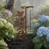 Stylish Garden Decoration Gauge Rain Outdoor, 7.8 Inch Gauges for Measuring Precipitation, Freeze Proof Watering Schedule Tool Gauge, Vintage