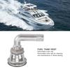 Marine Fuel Tank Vent Thru Hull 90 Degree Stainless Steel Fuel Tank Vent for Yachts Ships Accessories 5/8 In Pipe