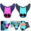 Swimming Training Double-foot Fins Short Blade Swimming Fins Flippers Swim Fin Swimming Flippers For Snorkeling Diving Equipment
