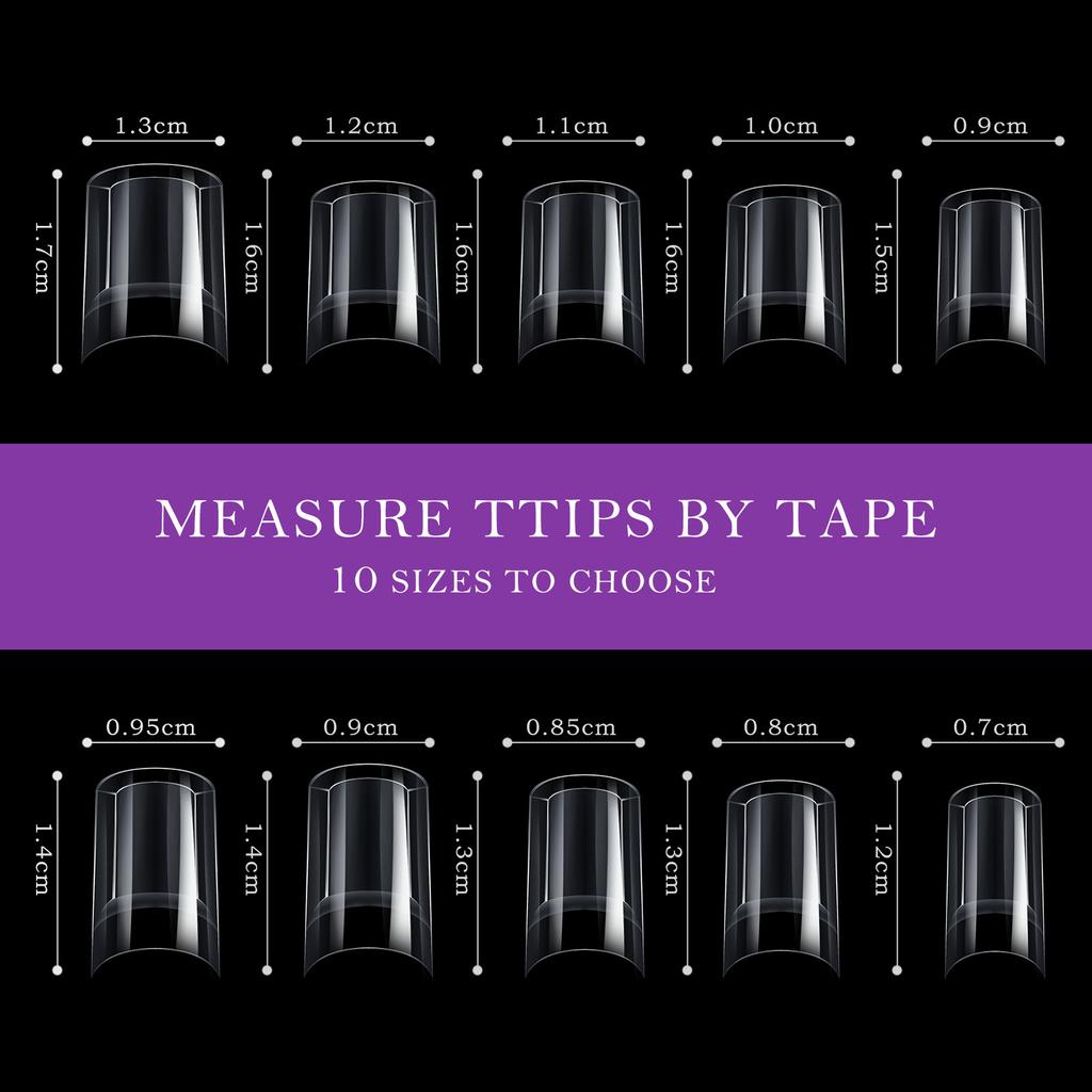 Накладные ногти с водяным заполнением Наклейки для дизайна ногтей Накладные ногти Накладные ногти с водяным заполнением Наклейки для полых накладных ногтей Наклейки для полых ногтей 100 шт