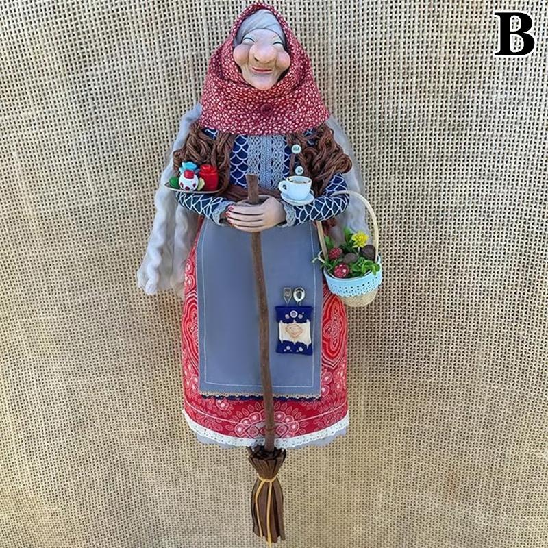 Handmade Kitchen Witch Doll, Enchanting Magic Good Luck Cooking Doll, Kitchen Hanging Decor, Home Decoration Who Loves To Cook