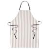 Apron [IKEA] HILDEGUN Red/Gray/Stripe (604.840.47)