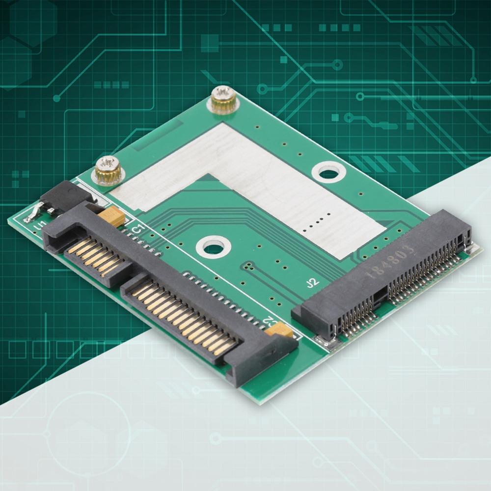 2.5inch mSATA to SATA3.0 Adpater Card Plug and Play Riser Card Interface Conversion
