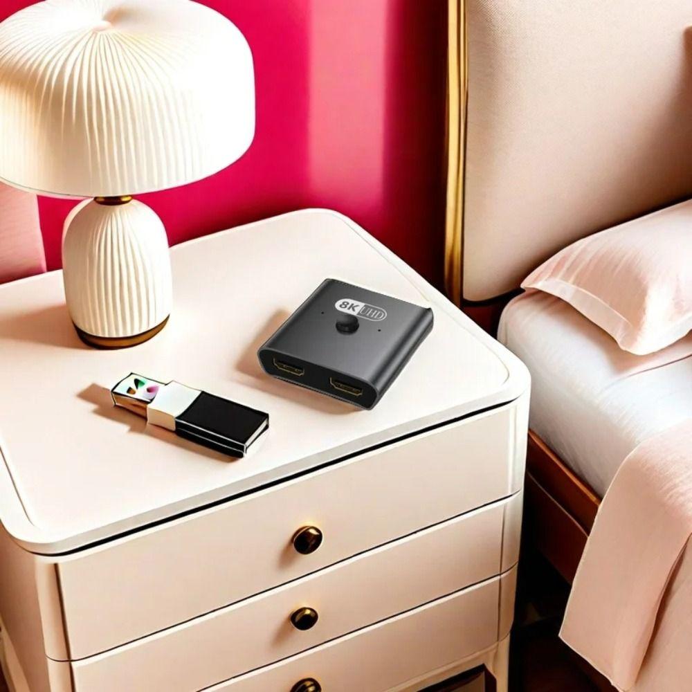 4K@120HZ HDMI Splitter High-definition Video Switcher Advanced HDMI Switch  Gaming Setup