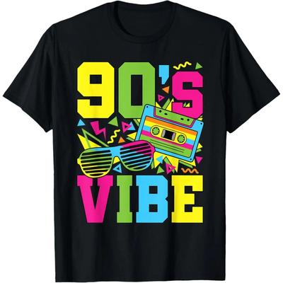 Стиль 90-х Ретро 1990-е Стиль 90-х Вечеринка Одежда Мужчины Женщины Футболка