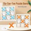Children's Tic-Tac-Toe Educational Toy: Enhances Logical Thinking, Focus, and Intelligence In a Fun Two-Player Parent-Child Interactive Game