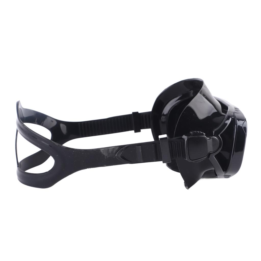 Diving Glasses with Adjustable Strap Swimming Goggles Eye Nose Cover Silicone Snorkeling Gear for