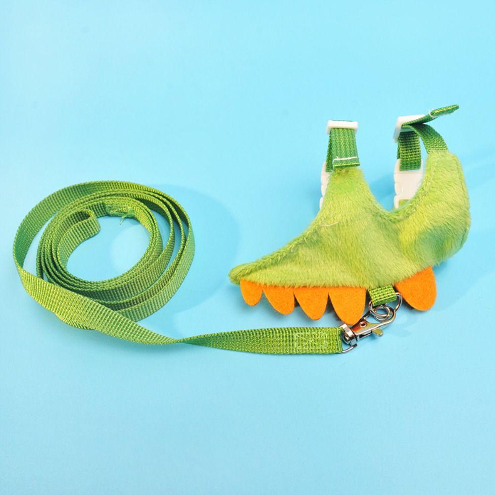 Мультяшная шлейка-жилет для хорька с дизайном дракона, жилет безопасности для морской свинки, милая шлейка на грудь для хомяка для прогулок