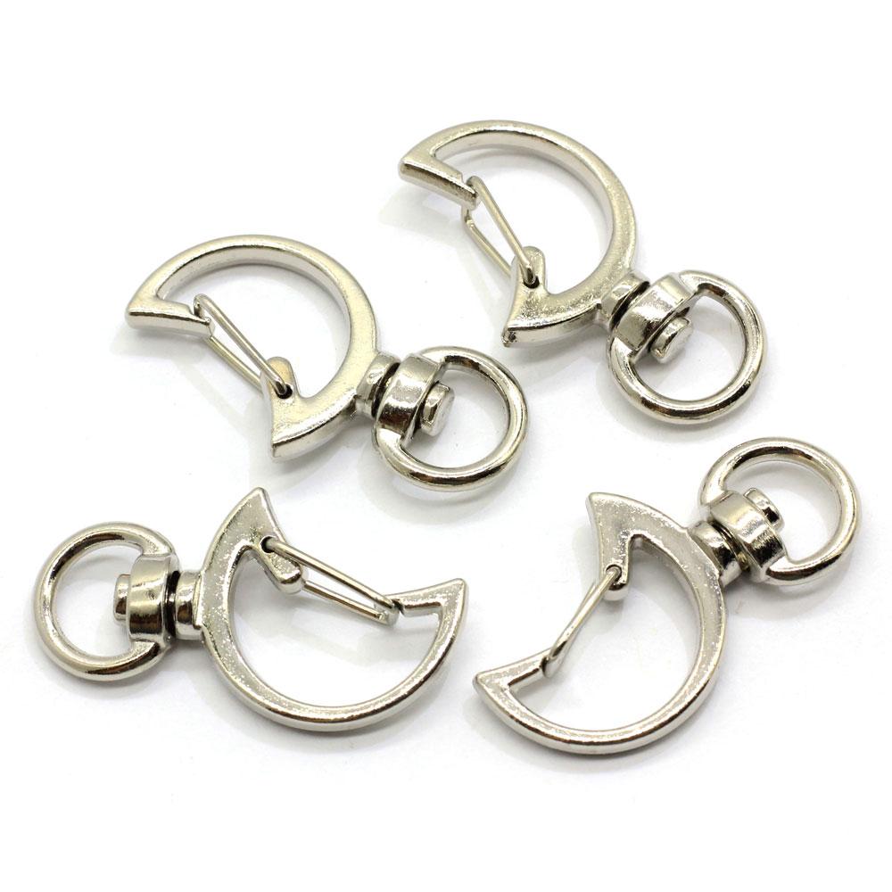 High Quality Swivel Lobster Clasp Snap Hook Wing Neko Heart Star Moon Cherry Blossom Shape Keychain Jewelry Findings Car Keyring