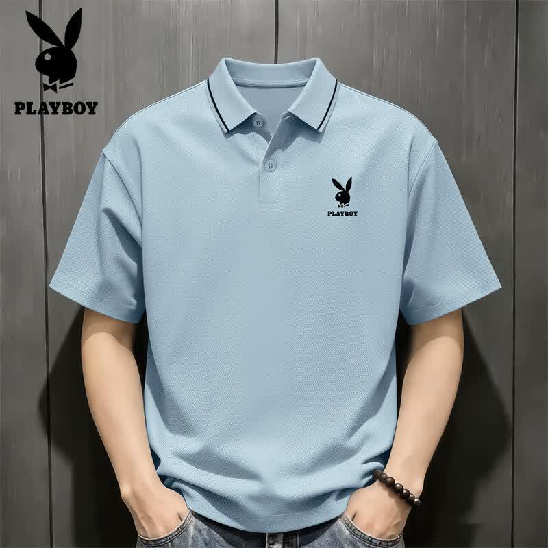 PLAYBOY Мужская летняя рубашка-поло 2026