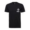 Converse T Shirts Men's Black Crew Neck Moderate 10008131-A01