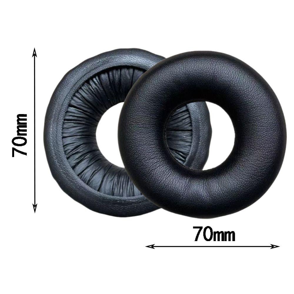Leather Ear Pads Noise-Cancelling Earbuds Cover Professional Ear Cushion Headphones Accessories