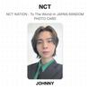 NCT НАЦИЯ : К Миру-в ЯПОНИИ СЛУЧАЙНАЯ ФОТОКАРТОЧКА Официальная Фотокарточка