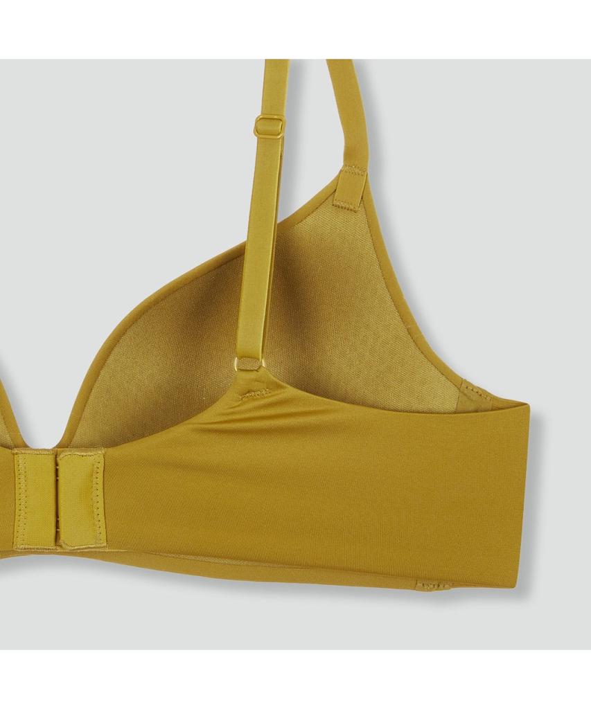 Женский бесшовный бюстгальтер Jaju Perfect One-Mold_Горчичный
