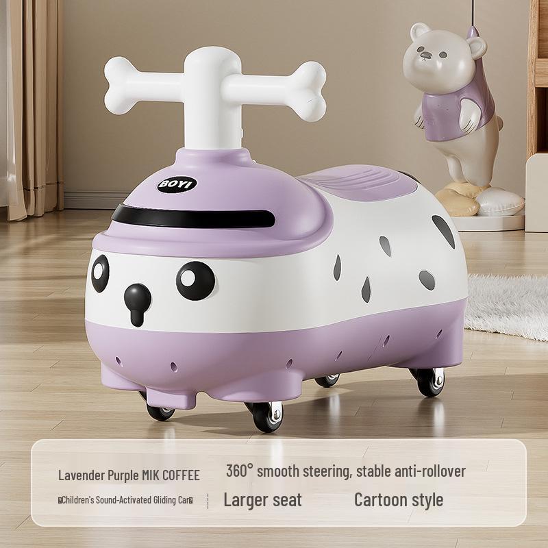 Универсальный детский планер против опрокидывания: Бесшумный детский твист-баланс-кар, идеальный подарок для малышей 1-3 лет
