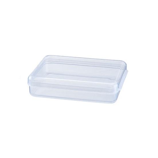 Portable Travel Dustproof Face Cover Plastic Storage Container Box Carry Case