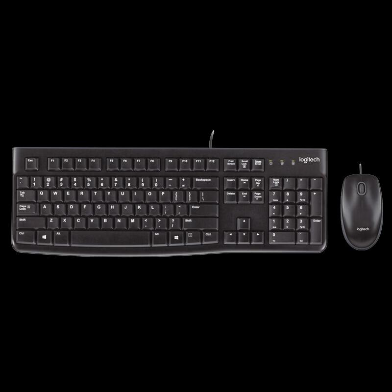 Logitech MK120 Wired Keyboard and Mouse Combo