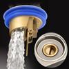Shower Floor Drain Core Sewer Backflow Preventer Shower Waste Water Drainer Brass Drain Valves Anti-Clogging Sewer Drain Cover