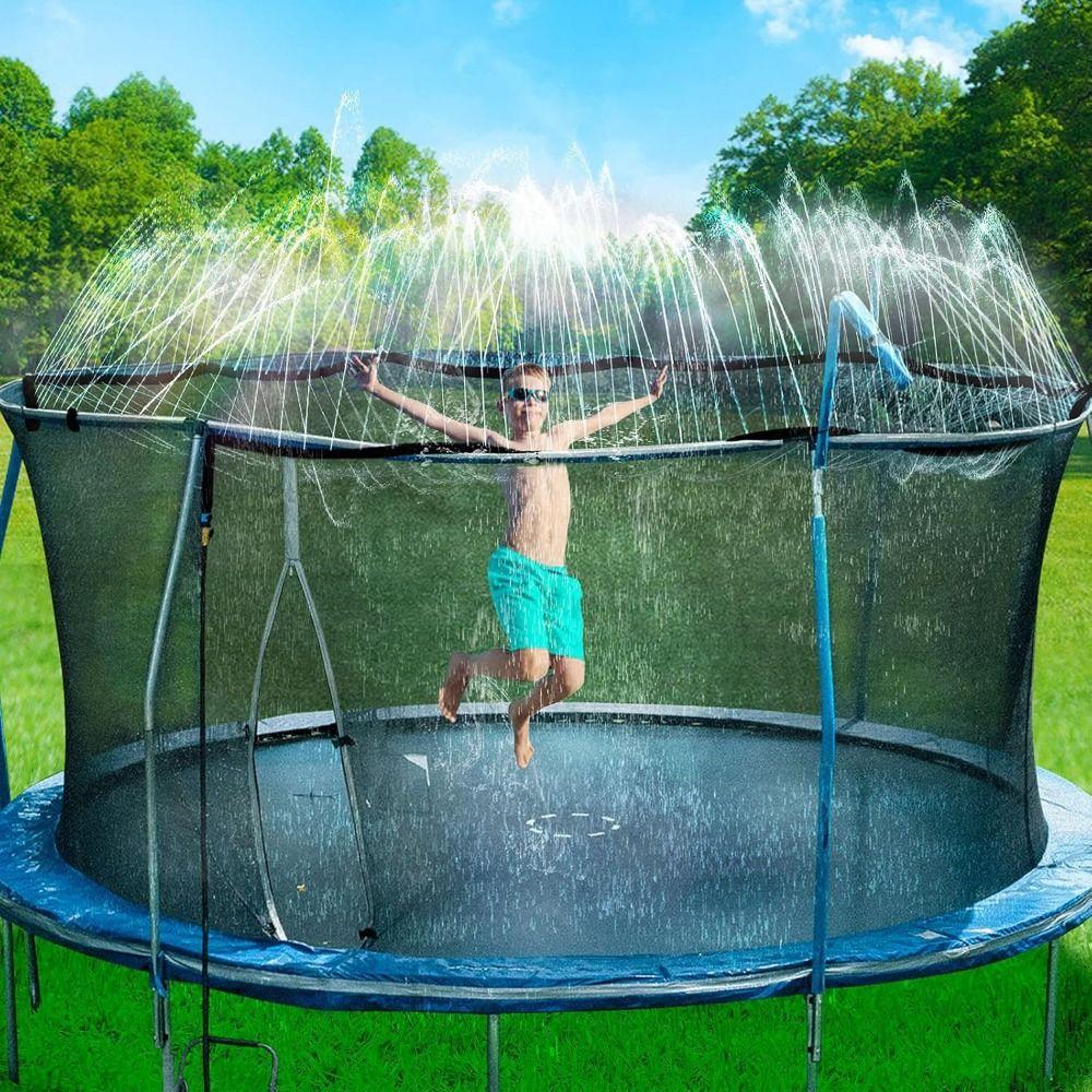 8/10/12/15m Garden Sprinkler Drip Irrigation Water Ring Trampoline Sprinkler Courtyard Lawn
