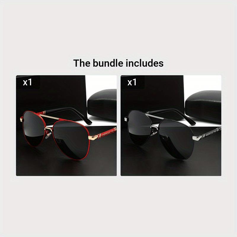 Sunglasses for Men Day and Night Use Color-changing Sunglasses Polarized Sunglasses HD Driving Glasses