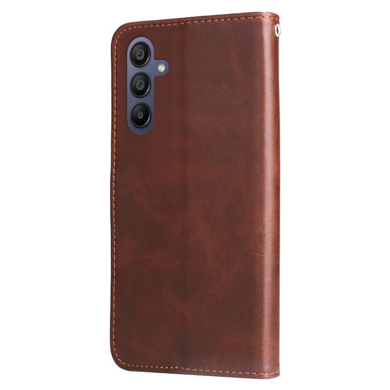For Samsung Galaxy A26 5G Stand Case Lucky Deer Imprinted Magnetic Closure Leather Wallet Phone Cover