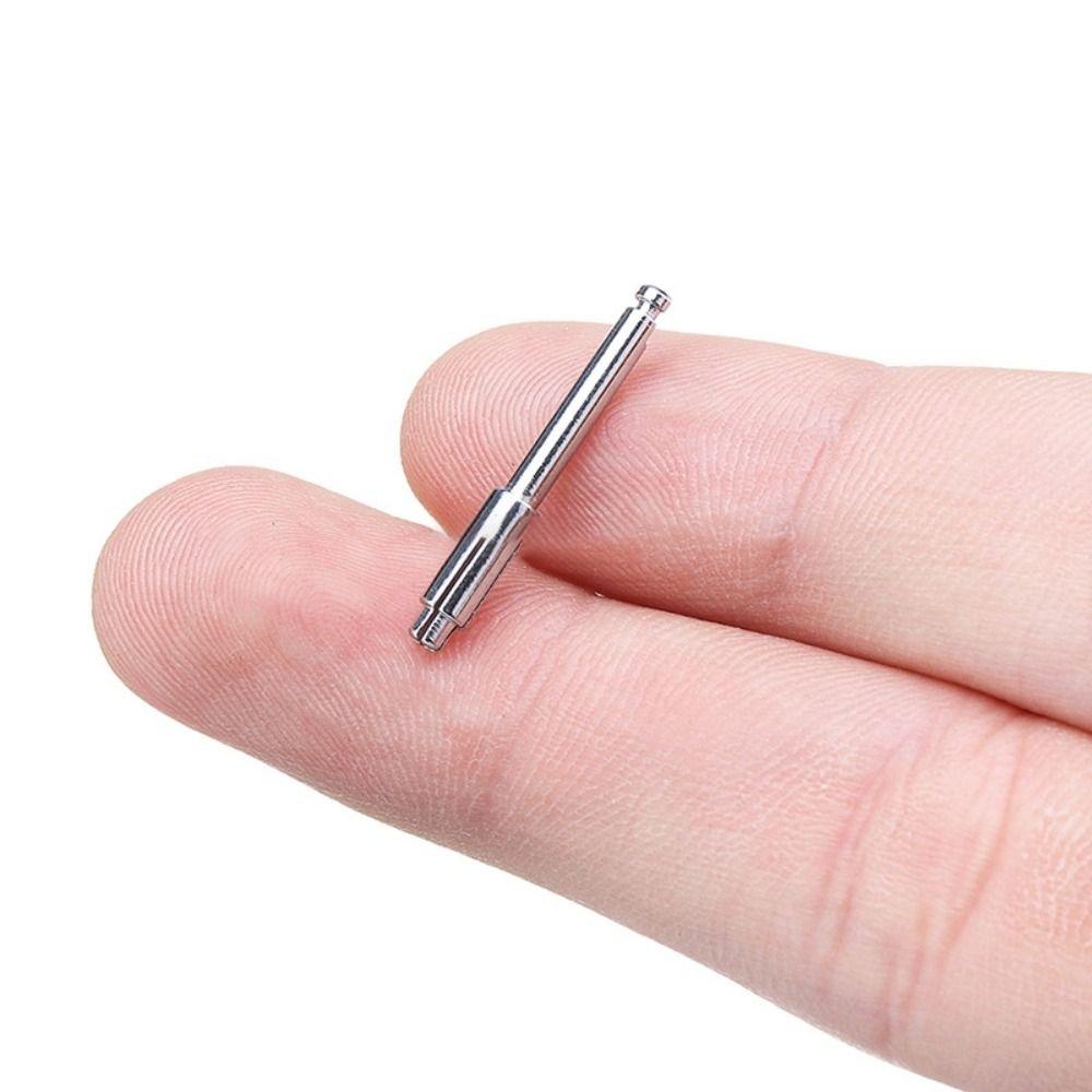 Стальной держатель инструментов для стоматологических лабораторий, вращающийся хвостовик инструмента, стоматологическая оправка, удерживающий стержень, ручка полирующего диска