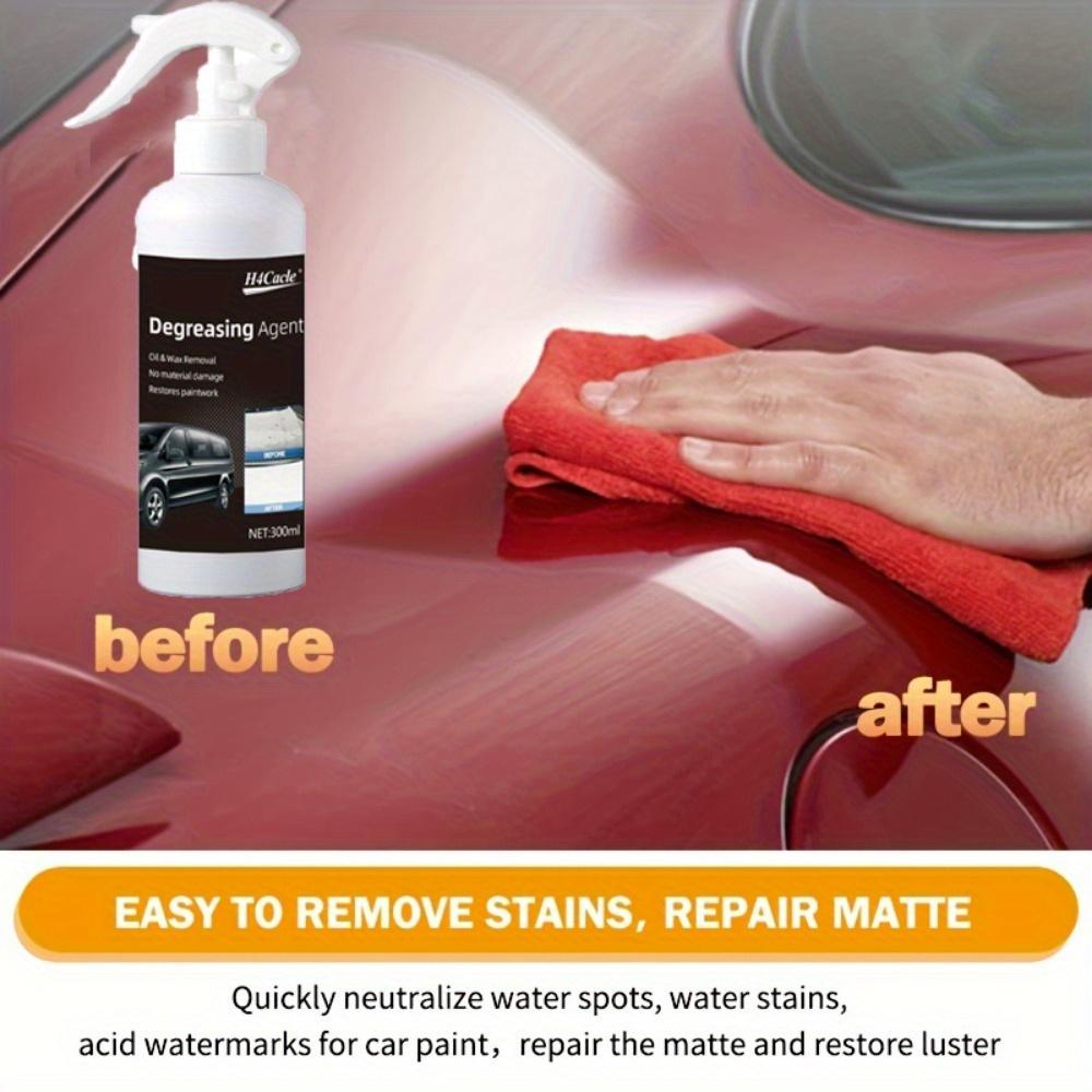 Обезжириватель для автомобильной краски Кристальное покрытие Удаление смазки Остаточный воск Шеллак Птичий помет Пятна Удаление масла Удаление пятен с автомобильной краски