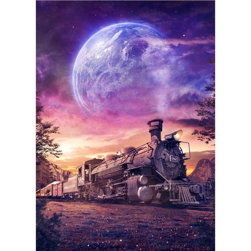 Современные красочные постеры с космической планетой, холст, живопись, аномальный пейзаж, скандинавская настенная живопись для гостиной,