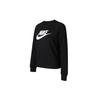 Nike Sportswear Essential Knit Crewneck Sweatshirt Women Tops Black BV4113-010