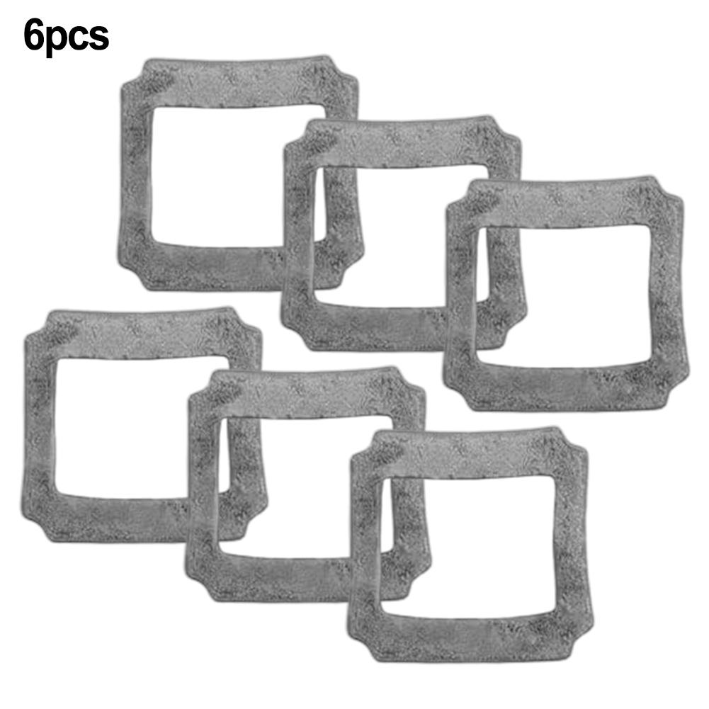 6 шт. Сменные салфетки для робота-швабры для LIECTROUX YW710, Моющиеся чистящие аксессуары с высокой впитываемостью