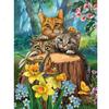 Full Drill Diamond Painting Cat 5D DIY Rhinestone Art Diamond Embroidery Animal Home Decoration