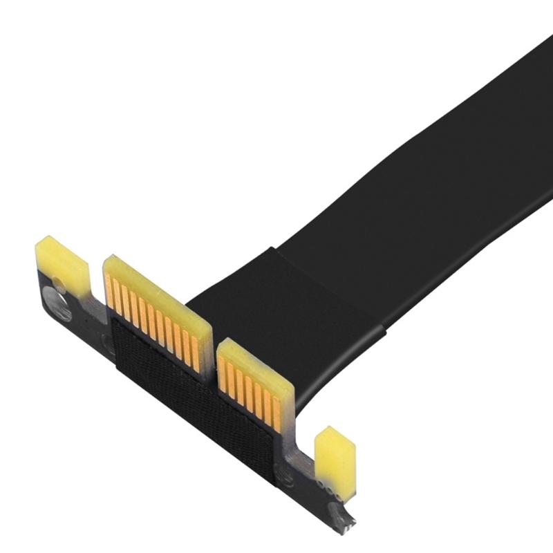 Fast Speed PCIE3.0 1x Extension Cable Supporting Full Bandwidth Data Transfer for Graphics Networking and Sound Cards