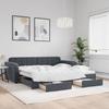 VidaXL Daybed and Trundle and Drawers, Sofa Bed, Guest Bed Frame, Living Room Spare Bed 3196985